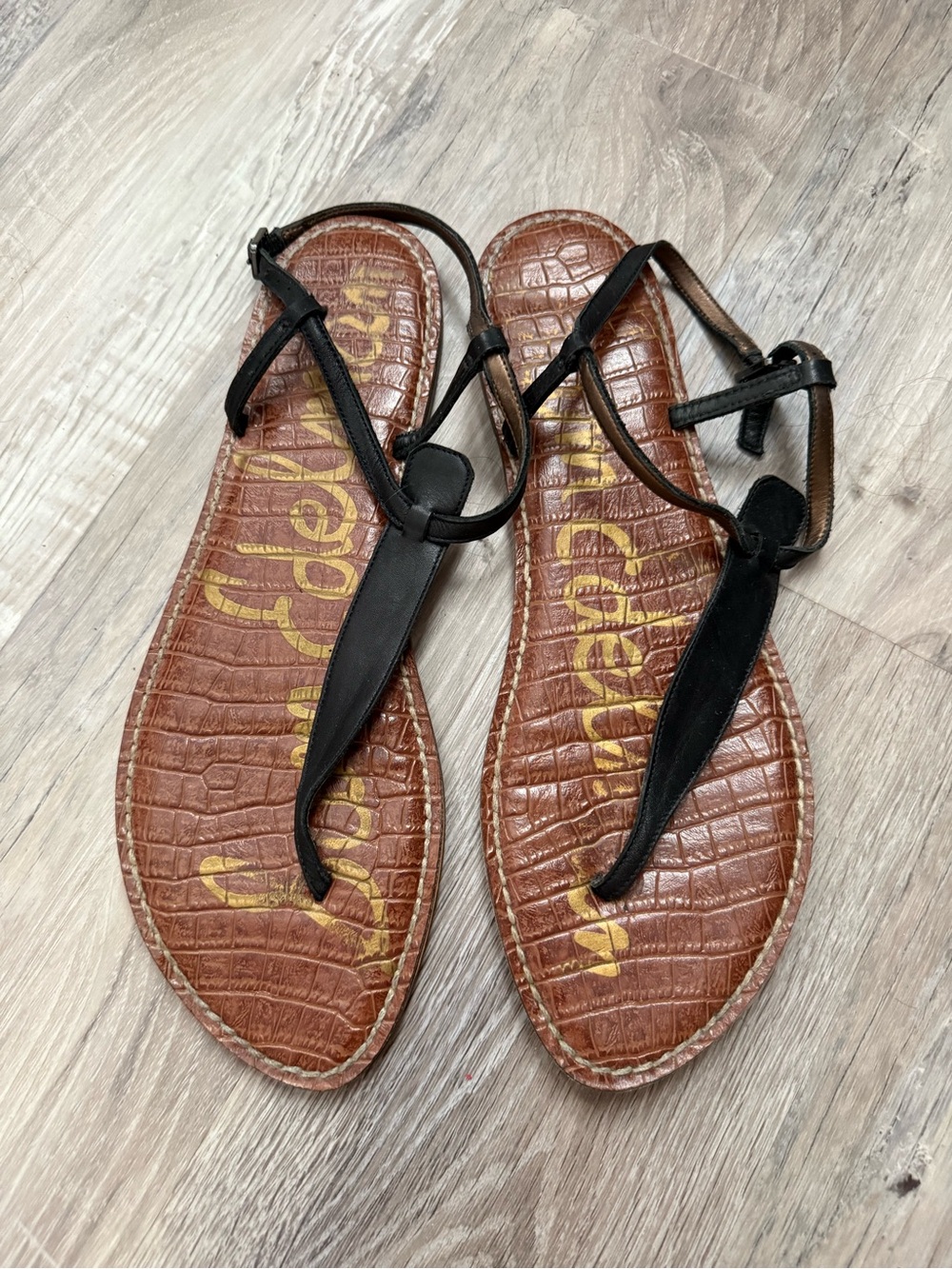 Sam edelman sandals black size 12